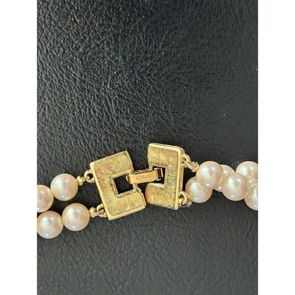 Money Double Strand Pearl Necklace - Picture 10 of 10